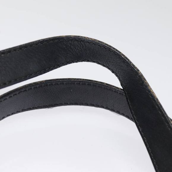 Christian Dior Trotter Canvas Shoulder Bag Black Silver Auth yk14793 - Picture 8 of 16